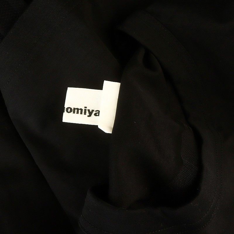 ノワールケイニノミヤ  kei ninomiya チュールレイヤーサイドベルトカットソー 長袖 プルオーバー  コットン S 黒 ノワールケイニノミヤ kei ninomiya チュールレイヤーサイド