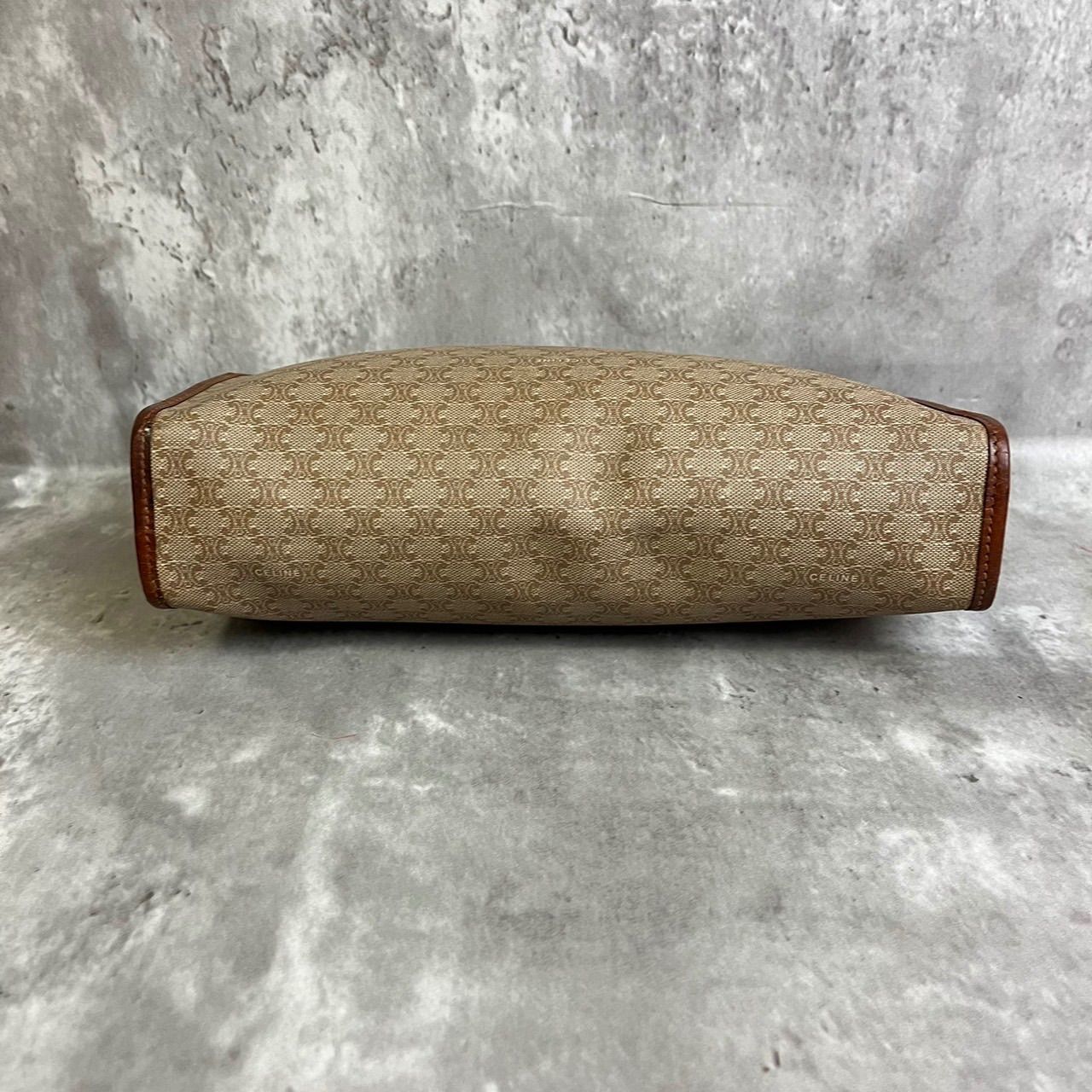 ◆良品◆ CELINE クラッチバッグ マカダム トリオンフロゴ CELINE セリーヌ マカダムトリオンフ ヴィンテージ クラッチ