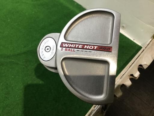 オデッセイ WHITE HOT PRO 2 BALL 2.0 34インチ パター PT スチール フレックスその他 メンズ 男性用 右利き 右用 Bランク ゴルフクラブ