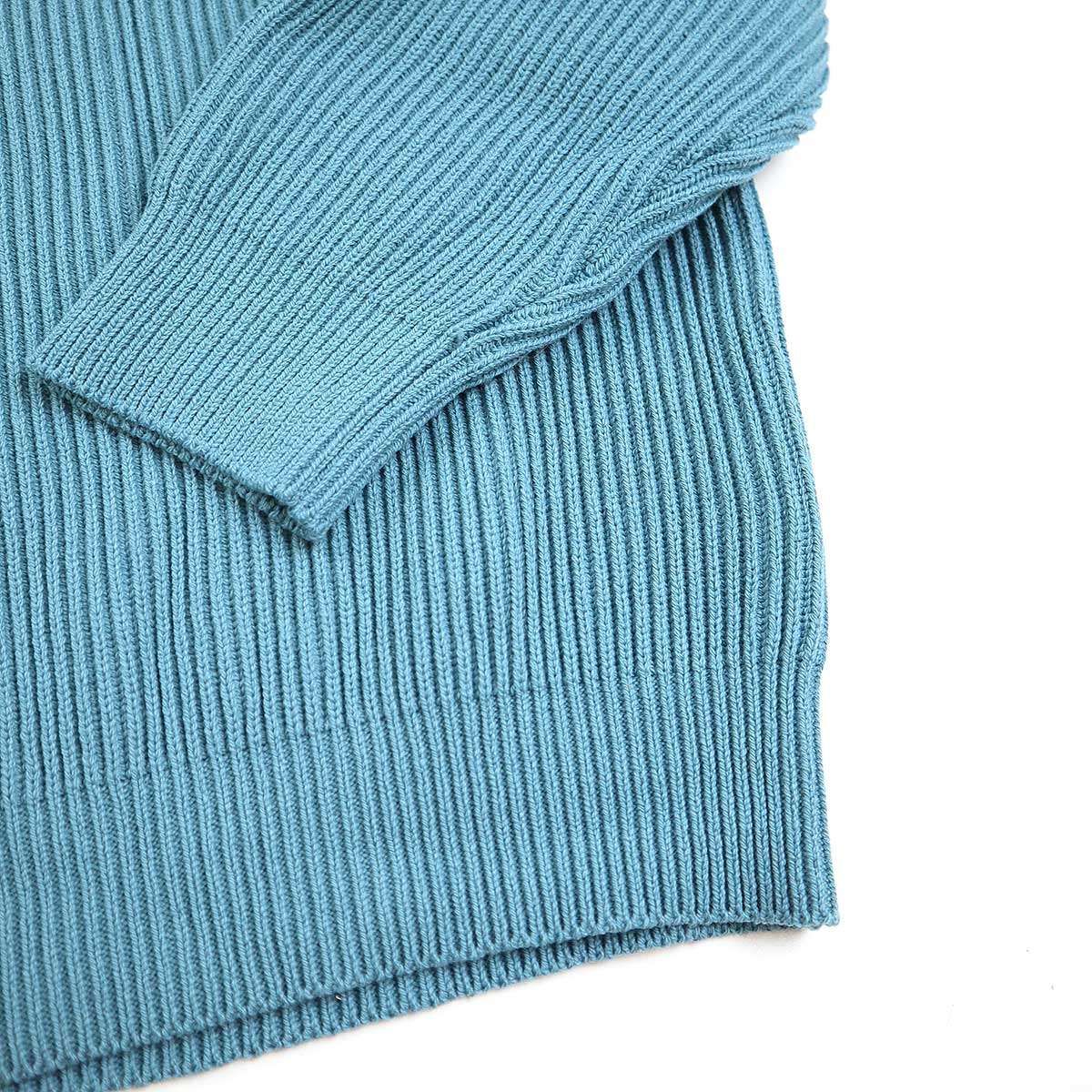 AURALEE オーラリー 22AW SUPER FINE WOOL RIB KNIT BIG P/O ニット