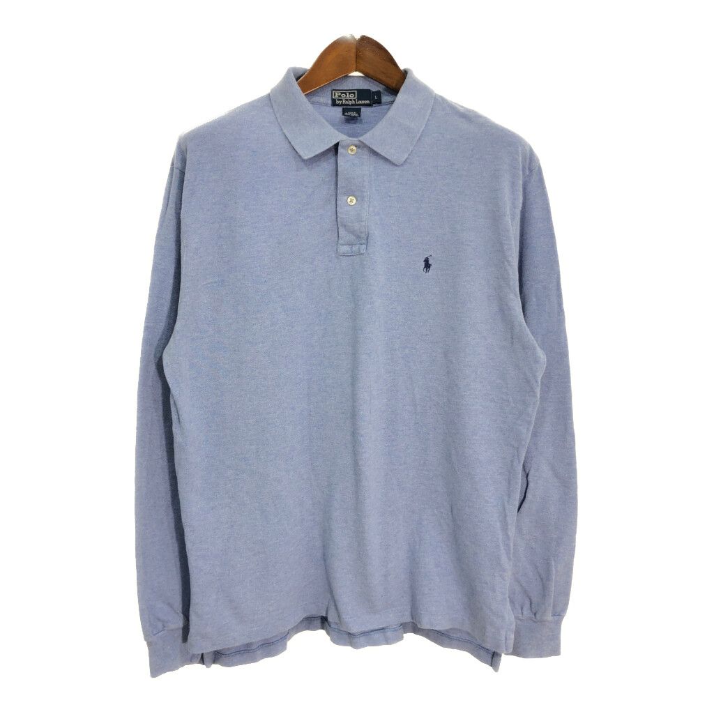 Ralph Lauren 長袖ポロシャツ ライトブルー 3fサイズ