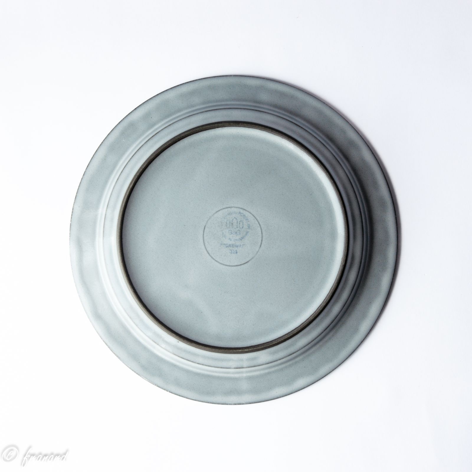 クイストゴー　コーディアル　ディナープレート24cm クイストゴー コーディアル プレート 24cm ホワイト・グレーセット