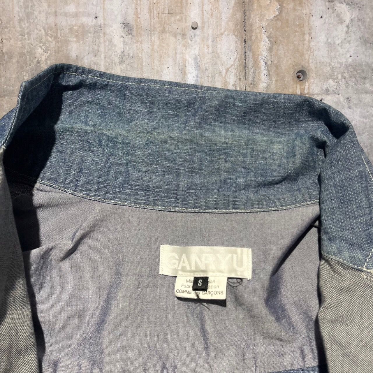 GANRYU COMME des GARCONS(ガンリュウコムデギャルソン) 14SS切替 