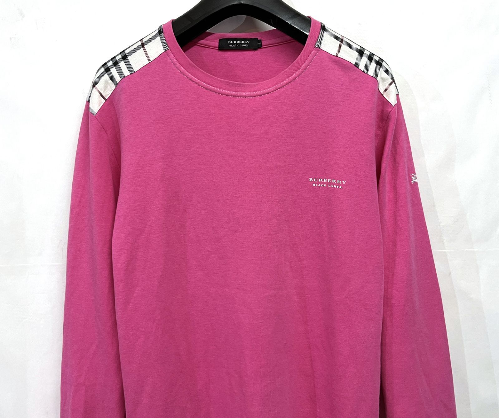 バーバリーブラックレーベル ロンT BURBERRY バーバリー ブラック