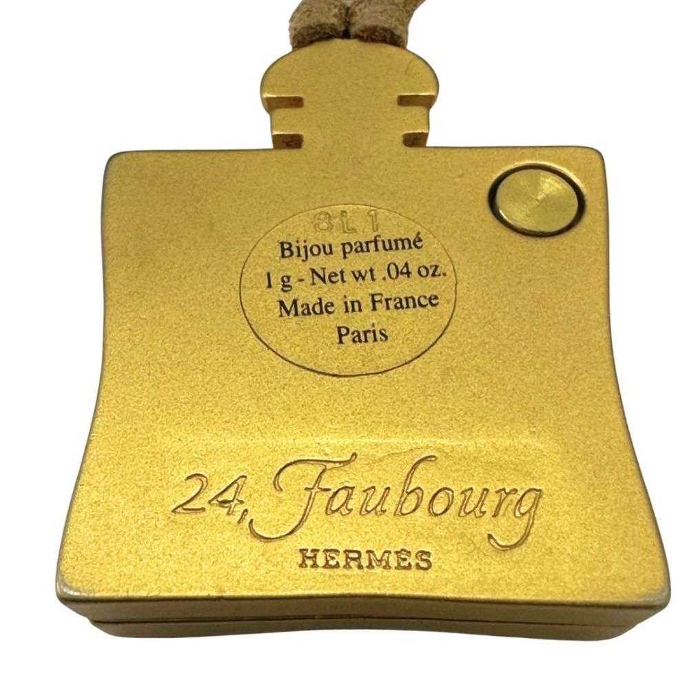 レア！ HERMES エルメス ヴァンキャトル 香水 モチーフ ペンダント エルメス ヴァンキャトル 香水モチーフ ネックレス ネックレス - メルカリ