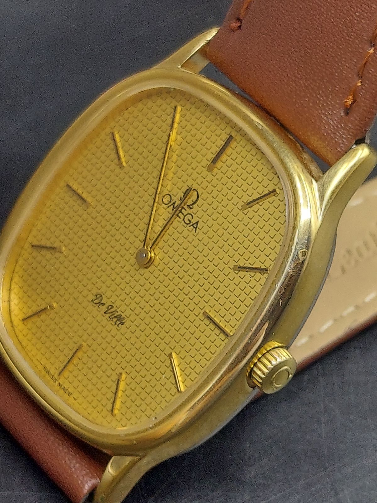 美品 オメガ デビル ゴールド 手巻き メンズ Omega L【美品】オメガ デ