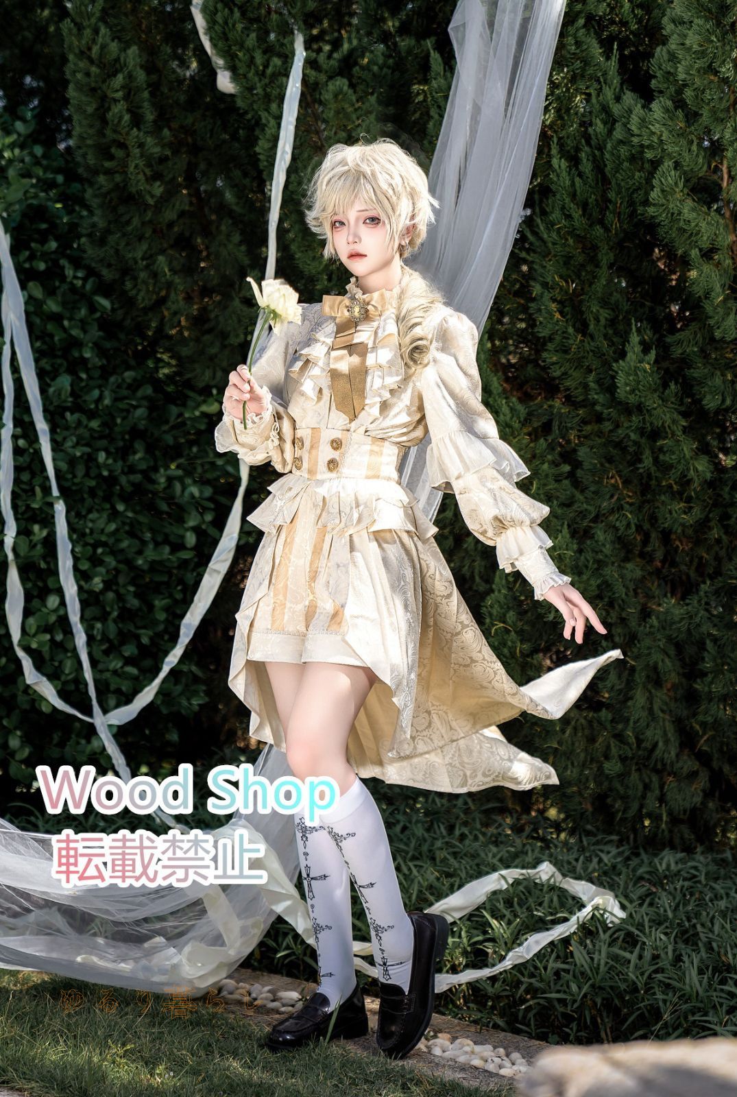 Lolita オリジナルデザイン カッコイイデザイン 星の王子さまスタイル S～Lサイズ 高品質 コスプレ 衣装 イベント 撮影用 文化祭 メイド喫茶 メイドカフェ コスチューム コスプレ衣装 ゴス