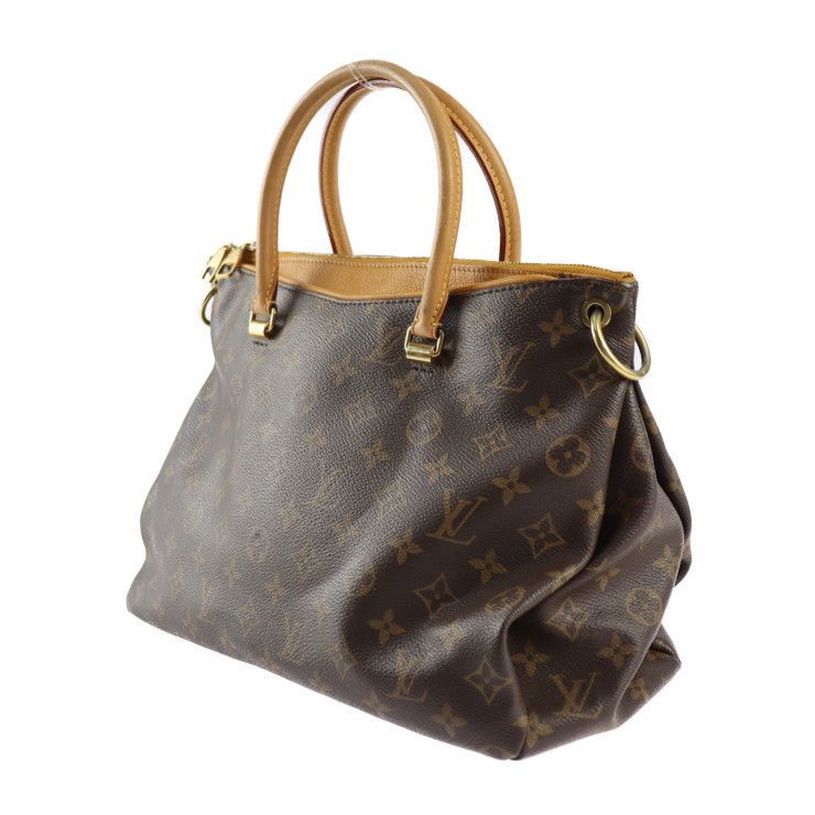 LOUIS VUITTON ルイ ヴィトン モノグラム パラス ハンドバッグ M40929 ...