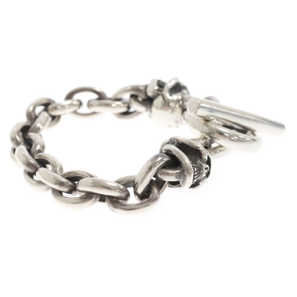 STOP LIGHT (ストップライト) 2 Skull Bracelet 2スカル ブレスレット