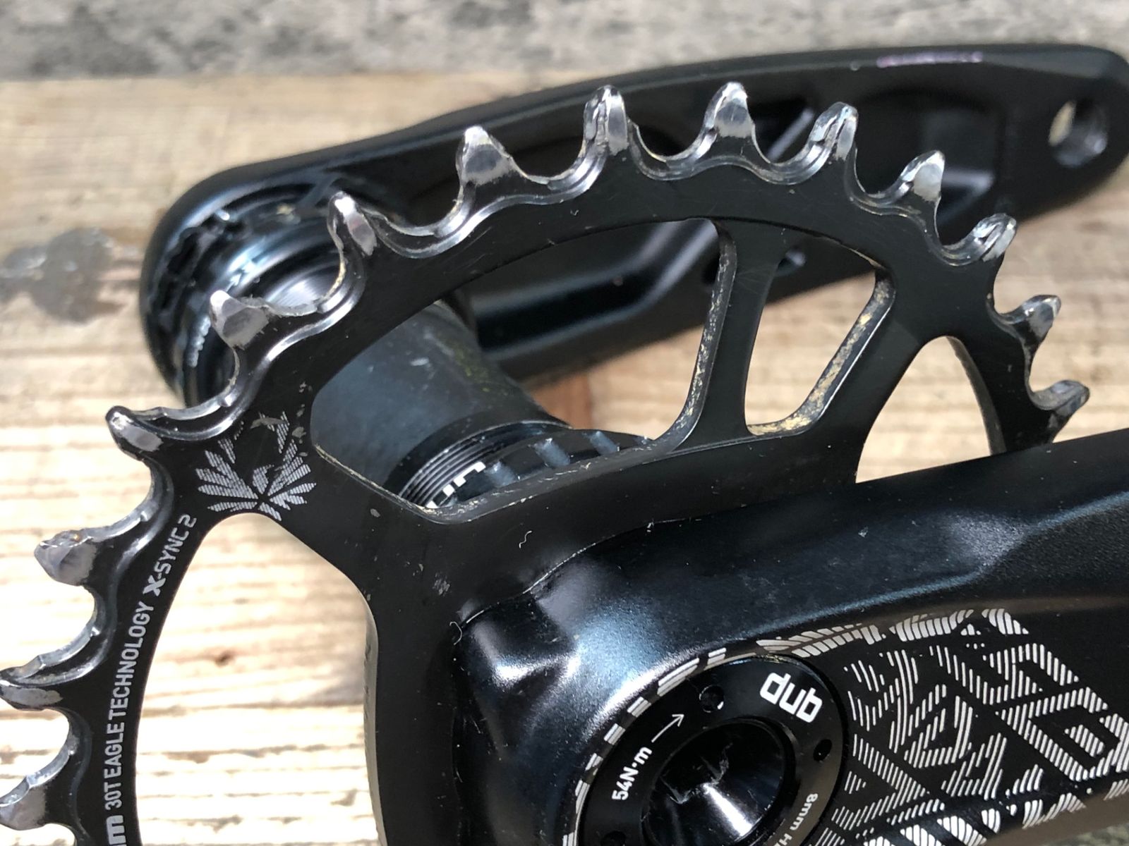 IM038 スラム SRAM TRUVATIV DESCENDANT EAGLE 12S クランクセット DUB 