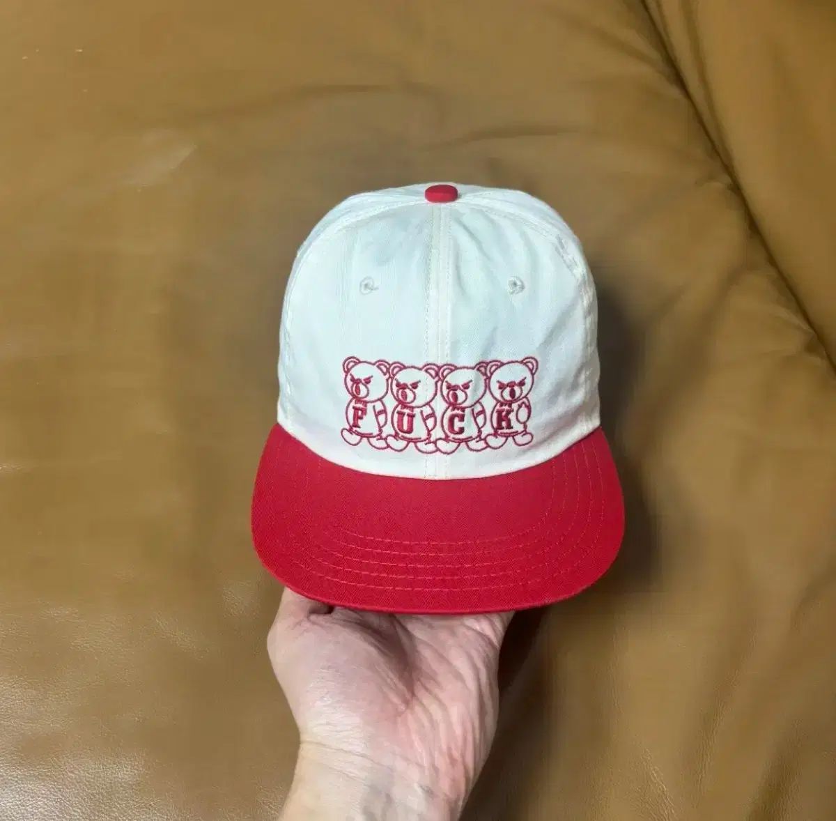 HYSTERIC GLAMOUR ヒステリックグラマー ファー キング ベアー 6パネル ベースボールキャップ 帽子