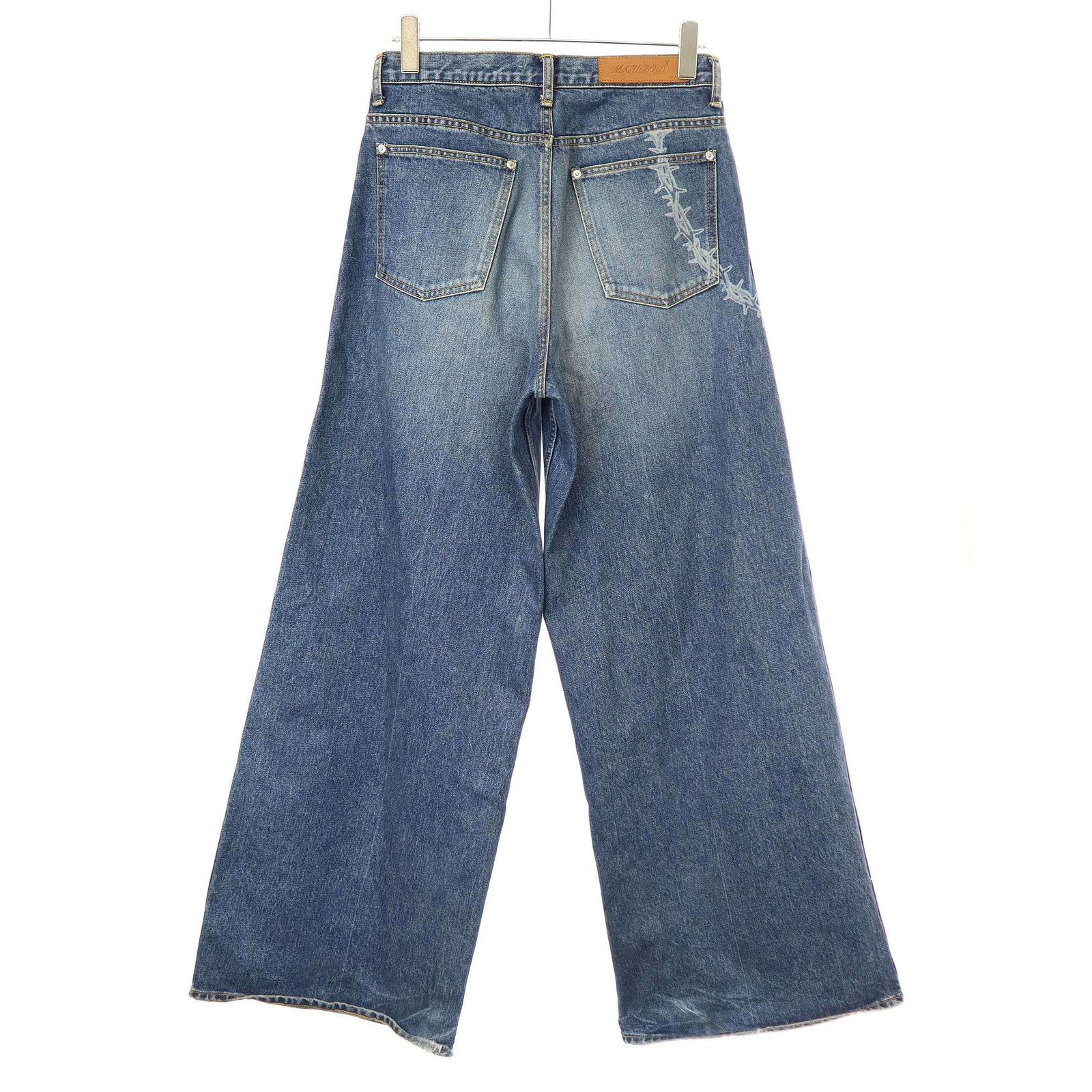 MASU エムエーエスユー MASUBOYS BAGGY JEANS バギーデニムパンツ MBS-PT0523C インディゴ 46 - メルカリ