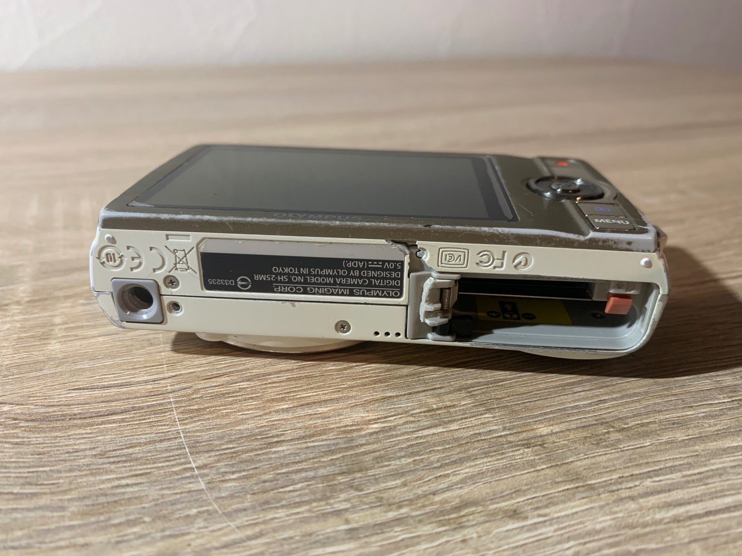 5900 OLYMPUS SH-25MR ホワイト デジカメ ジャンク品 - メルカリ