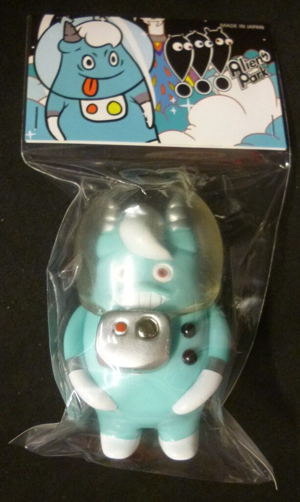 Aliens Park HARRY　エメラルドグリーン成型/白/白髪