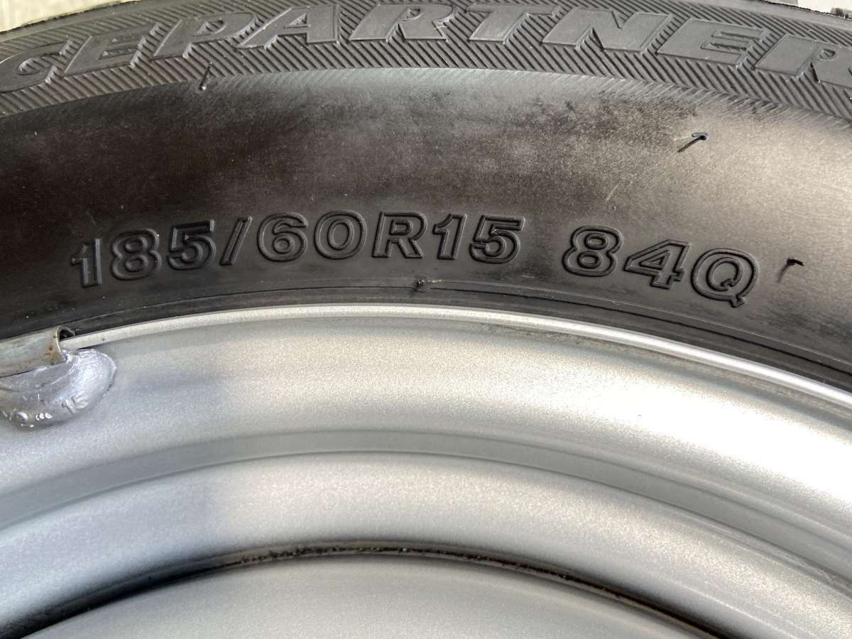 185/60R15 ブリヂストン アイスパートナー2 JECT R6 15x5.5 100/114.3 