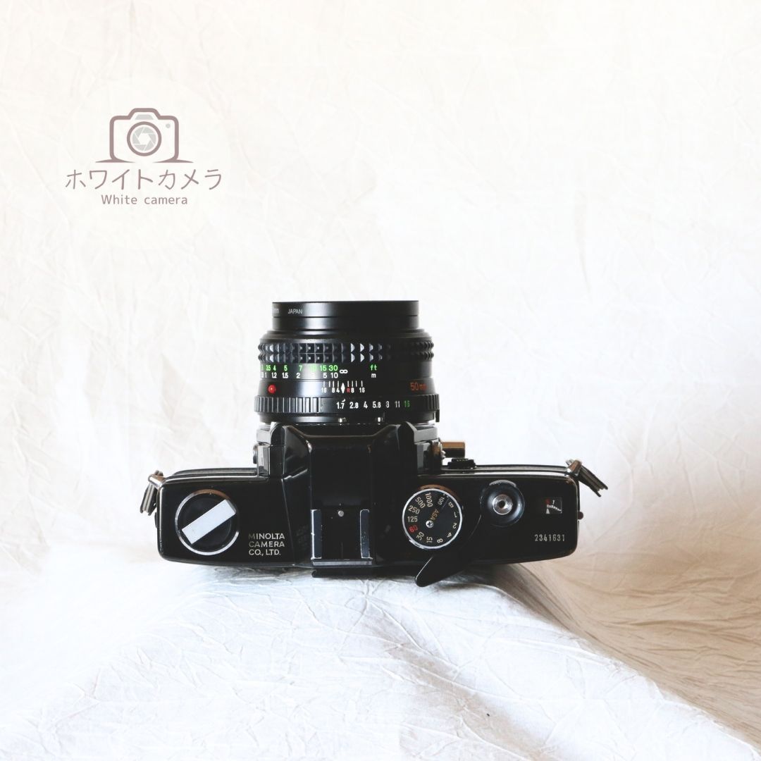 完動品 minolta SRT101 MD ROKKOR 50mm f1.7 フィルムカメラ