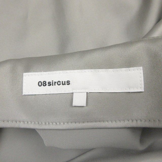 美品 17SS ゼロエイトサーカス グロス サテン ドルマンスリーブ 1 美品 17SS ゼロエイトサーカス 08SIRCUS gross satin dolman top