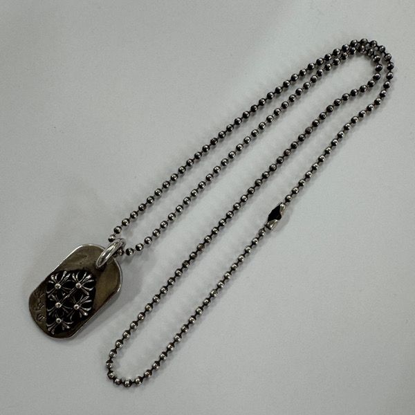 Chrome Hearts/ドッグタグ スモール レイズド セメタリーNYC