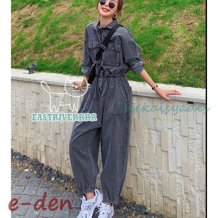 ワイドパンツ韓国 ファッション 夏服 レディース オールインワン