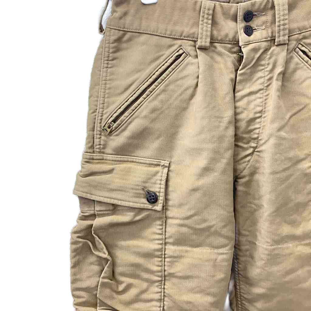 ダブルアールエル RRL ワークパンツ カーゴ ミリタリー ベージュ W30  