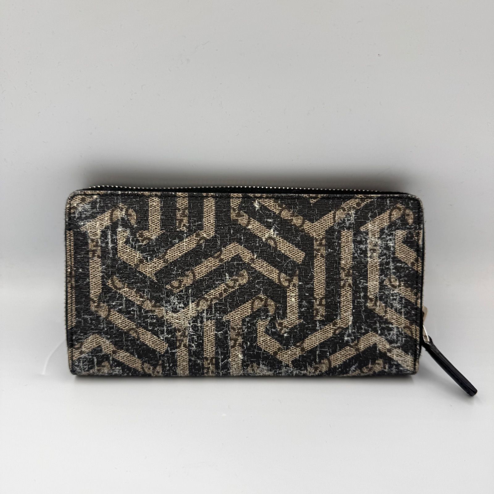 GUCCI カレイド GG スプリーム 長財布 ブラック