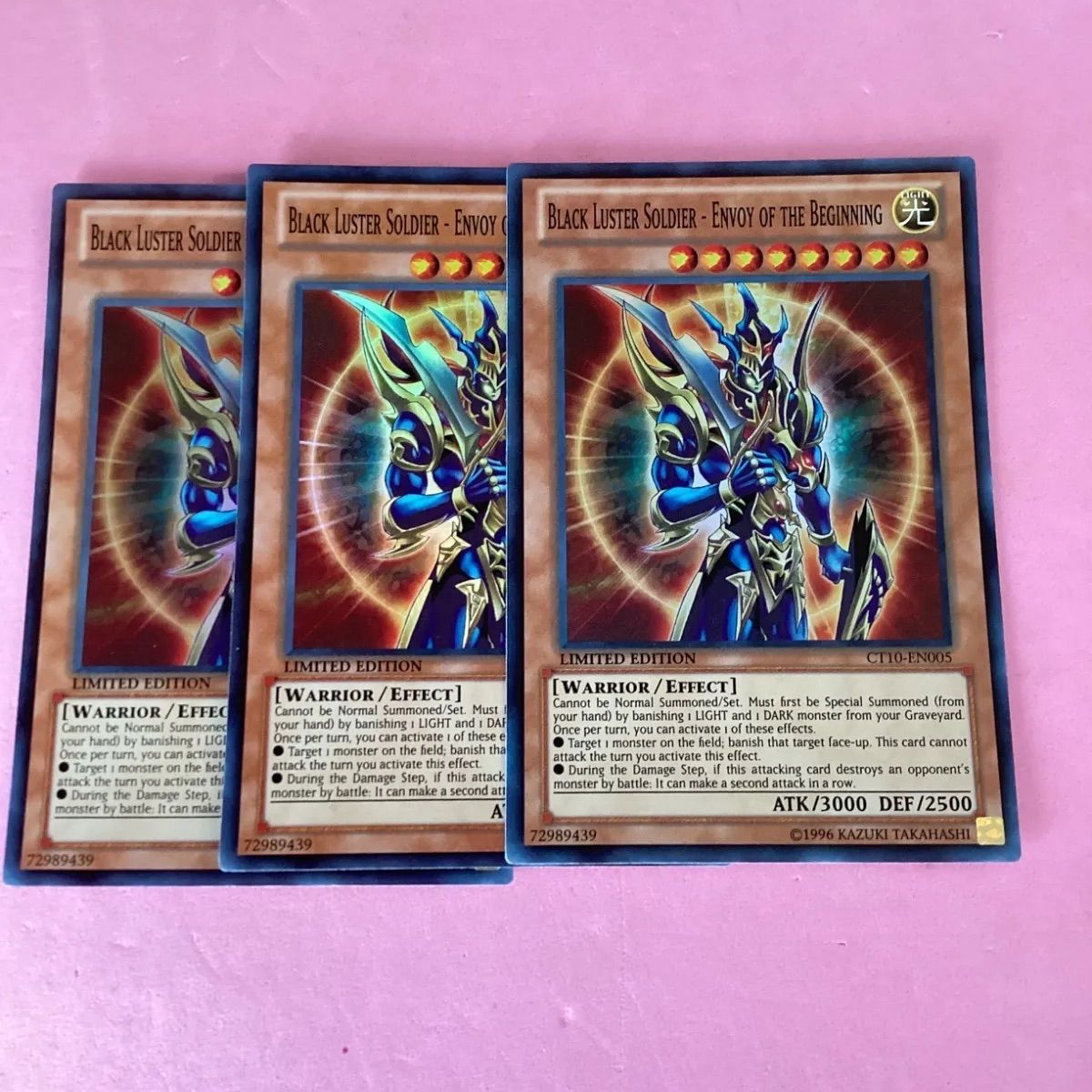送料無料 百貨店 遊戯王 英語 カオスソルジャー開闢の使者 3枚 スーパーレア 遊戯王OCG デュエルモンスターズ