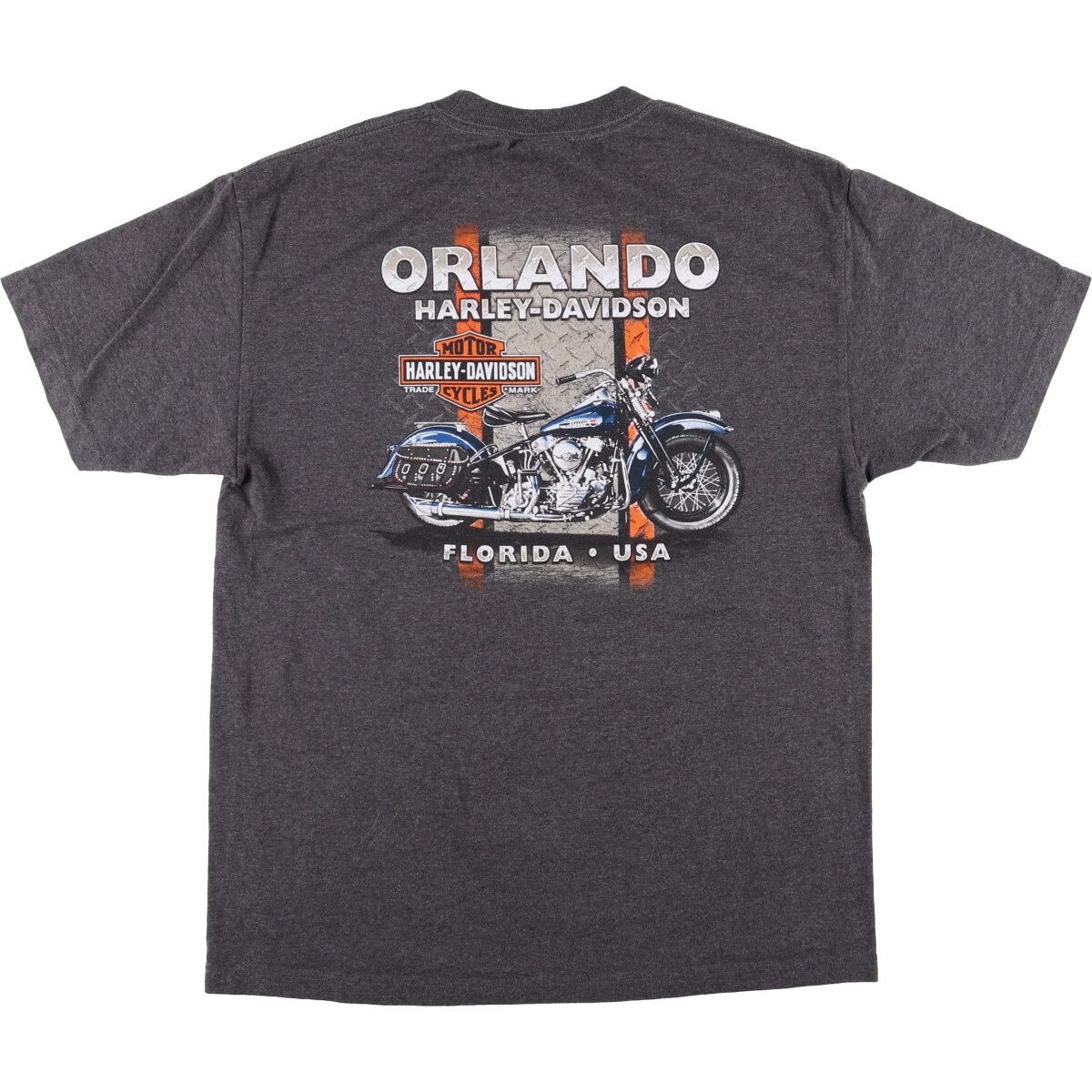 美品 ハーレーダビッドソン harley 大熊＆街並み Tシャツ 黒 XL 商品の