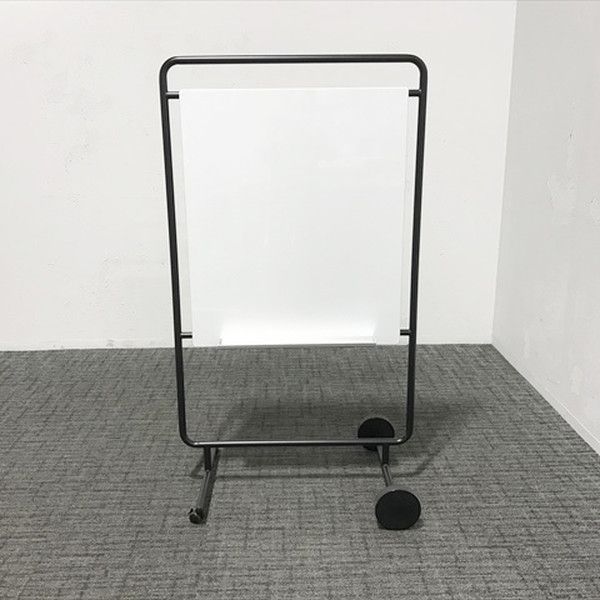 ホワイトボード 脚付 両面式 モビーボ 固定タイプ W845 コクヨ ブラック