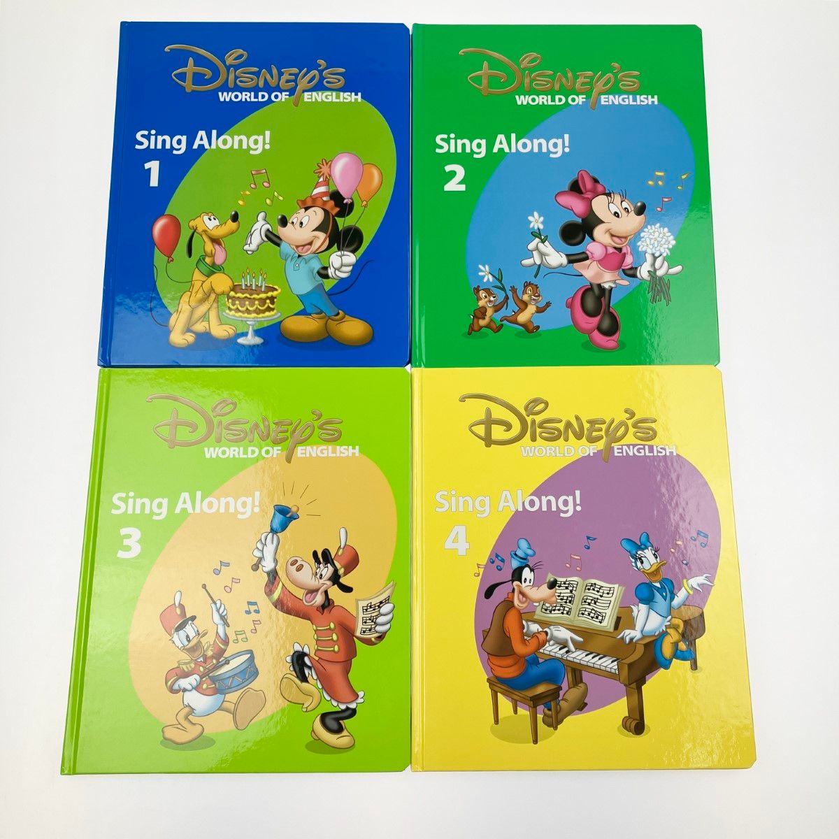 ▽▽ ワールドファミリー ディズニー英語システム シングアロング 1-12