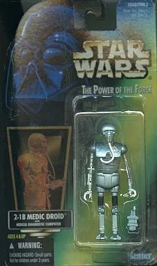 【中古】スターウォーズ パワー･オブ・ザ・フォース　2-1B メディック･ドロイド 中古】フィギュア 2-1B メディック・ドロイド「スター・ウォーズ