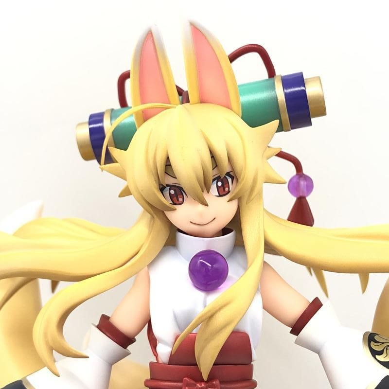 【中古】リボン折れ・脚部色写り有)メガハウス 1/8 エクセレントモデル 白面金剛九尾イヅナ/神羅万象チョコ[6][240006552779] 中古】リボン折れ・脚部色写り有)メガハウス 1/8 エクセレント