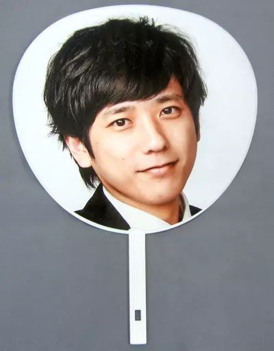 中古】うちわ(男性) 二宮和也(嵐) ジャンボうちわ 「ARASHI