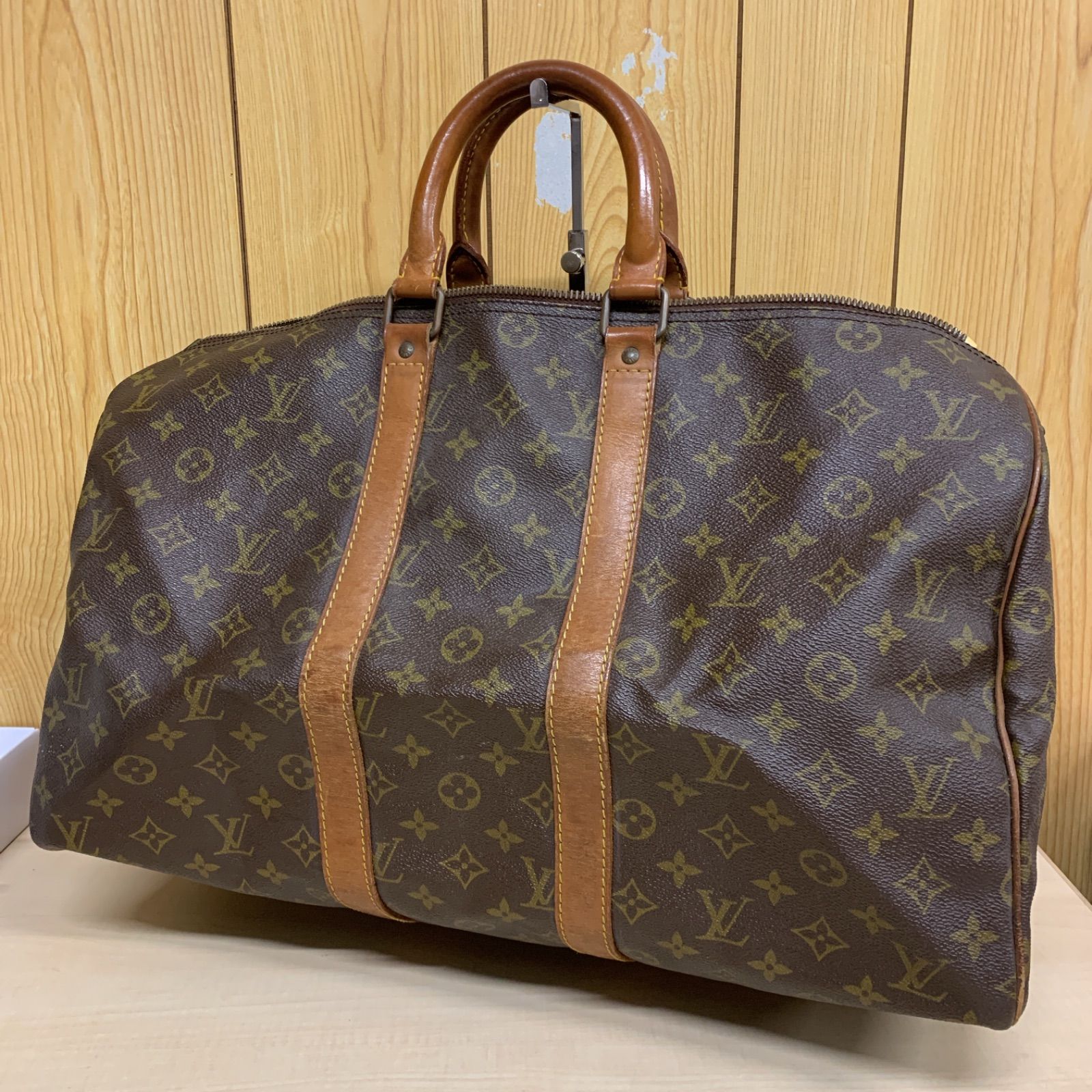 87 LOUIS VUITTON ルイヴィトン モノグラム キーポル45 M41428 バッグ