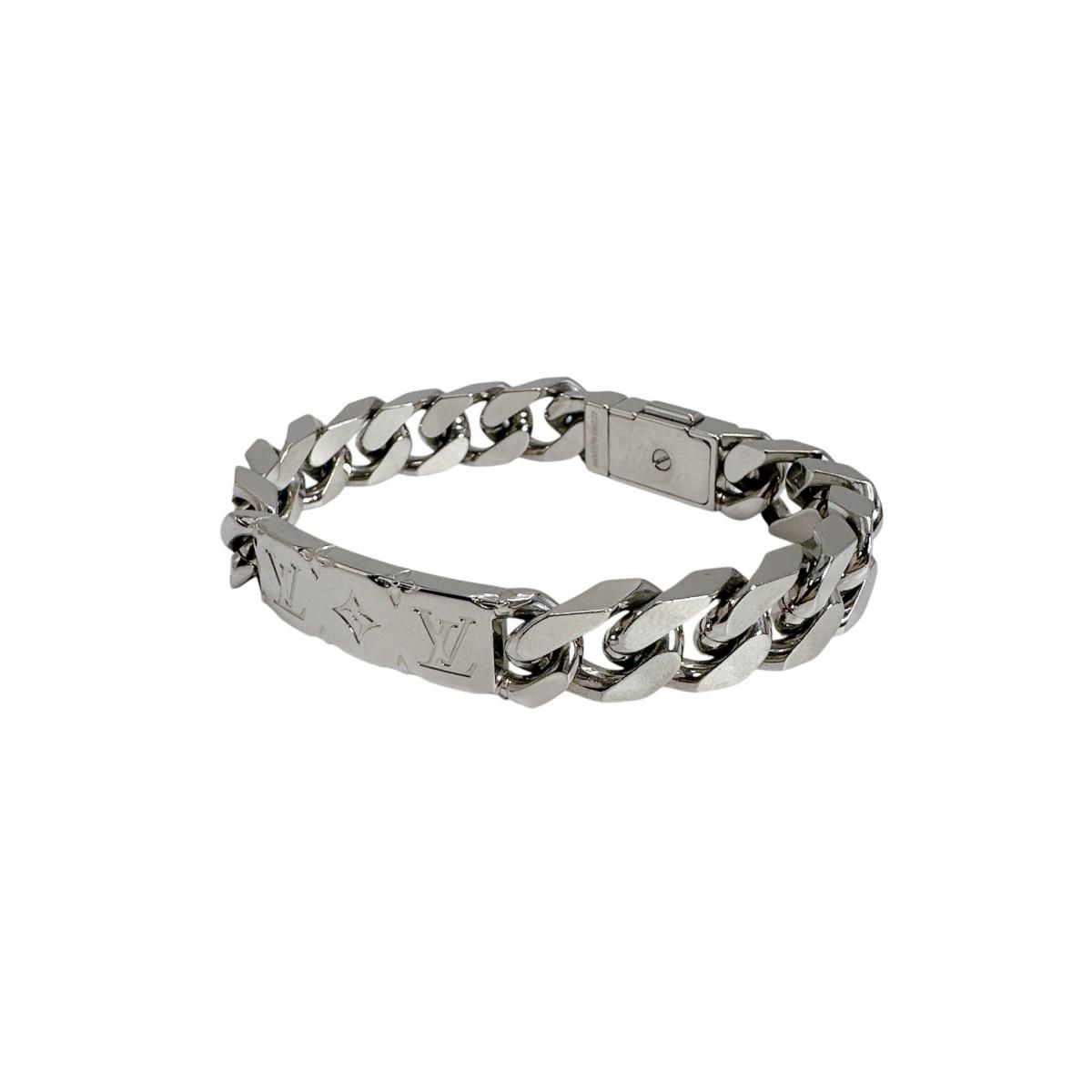 ルイヴィトン M00270 ブレスレット シルバー  LOUIS VUITTON ブラスレ・チェーンモノグラム ルイヴィトン M00270 ブレスレット ブラスレ・チェーンモノグラム