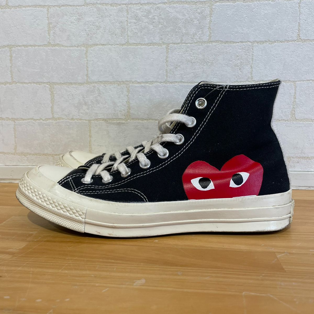 コンバース オールスター ハイ ブラック× コムデギャルソン 新品