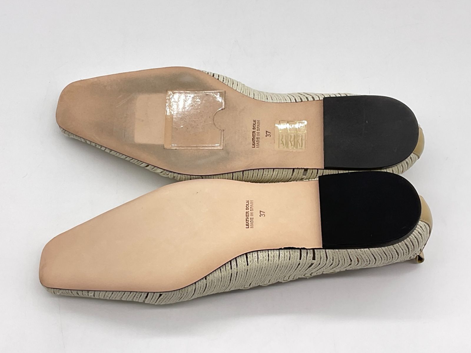 美品 ペリーコサニー PELLICO SUNY バレエシューズ 37 ベージュ PELLICO SUNNYのスパンコールバレエシューズ | 送料無料|ECRU