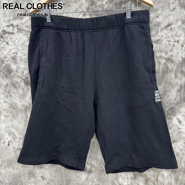 JPタグ CHROME HEARTS|クロムハーツ Y NOT ロゴ刺繍スウェットハーフパンツ|L