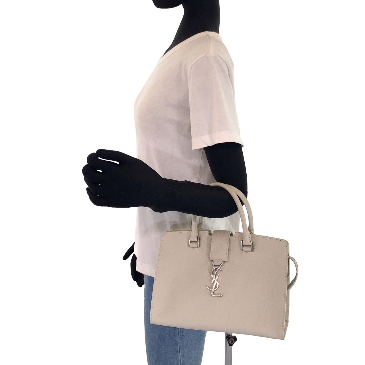 美品 SAINT LAURENT PARIS サンローランパリ ベイビーカバス YSL 