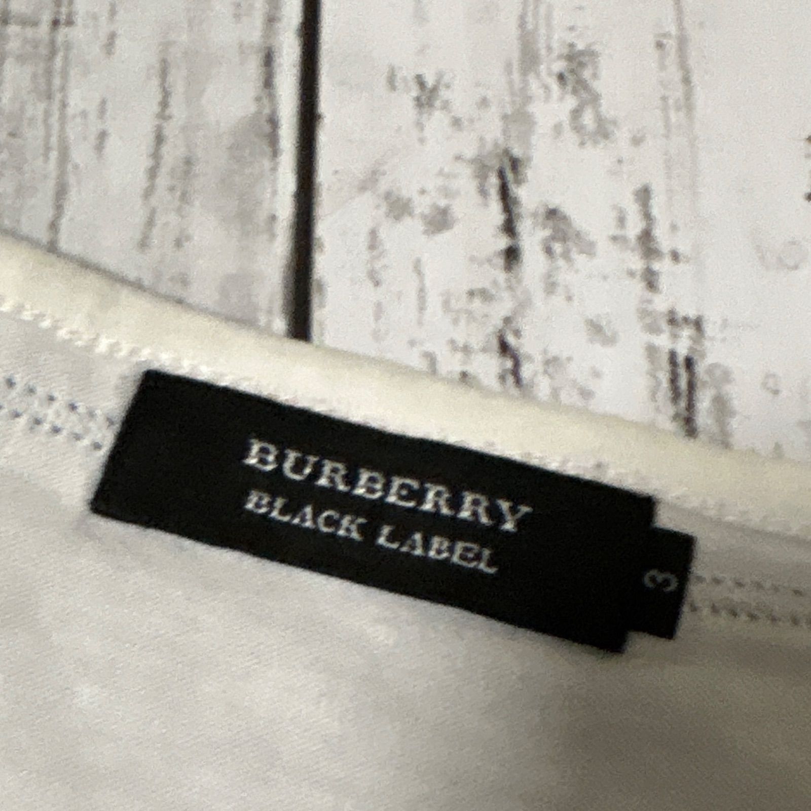 BURBERRY BLACK LABEL バーバリーブラックレーベル メンズ 半袖Tシャツ 