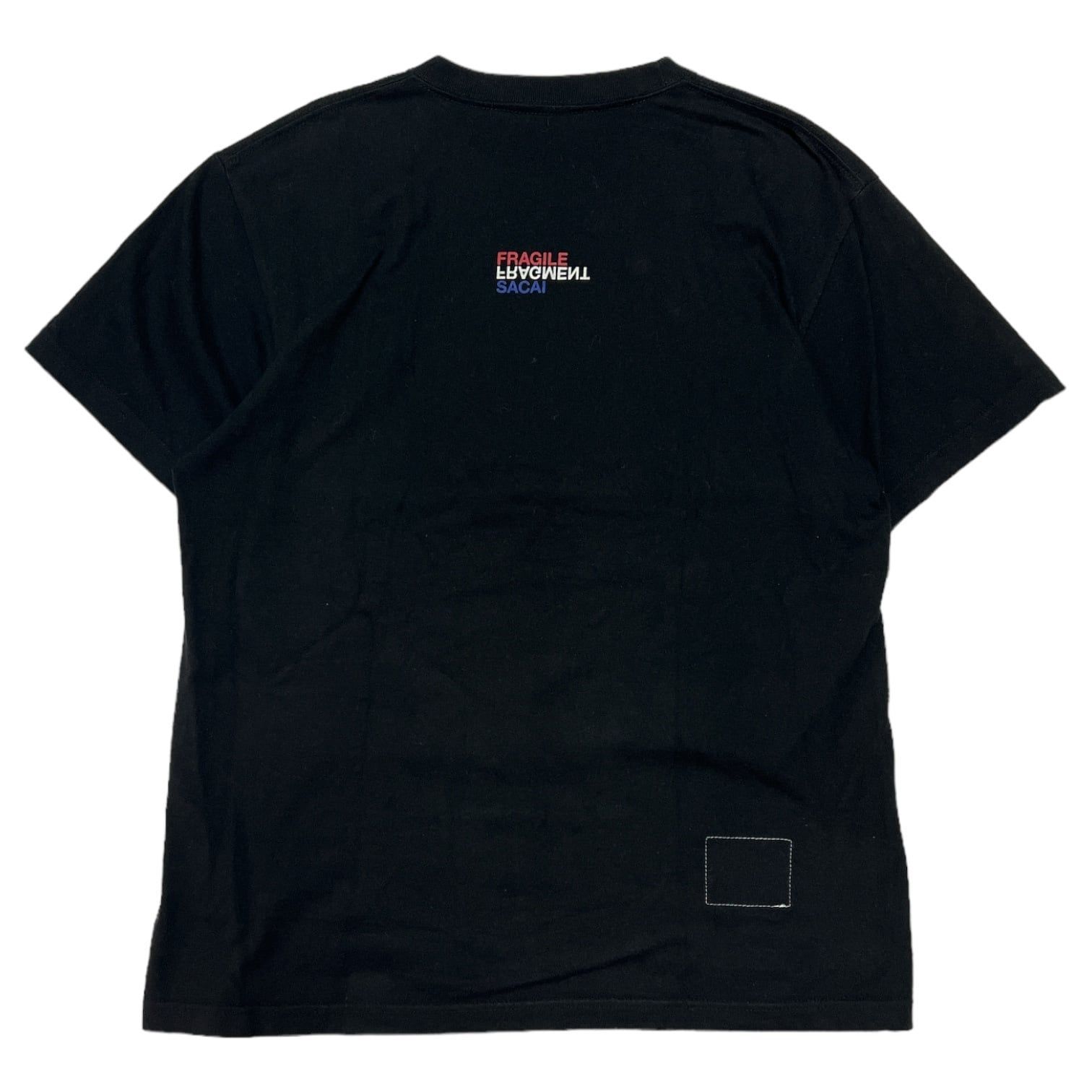 sacai x FRAGMENT Logo Print T-Shirts - メルカリ