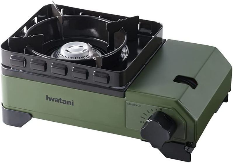 イワタニ カセットコンロ カセットフー タフまるジュニア Jr. オリーブ CB-ODX-JR iwatani 岩谷 カセットガス カセットボンベ キャンプ アウトドア 904868