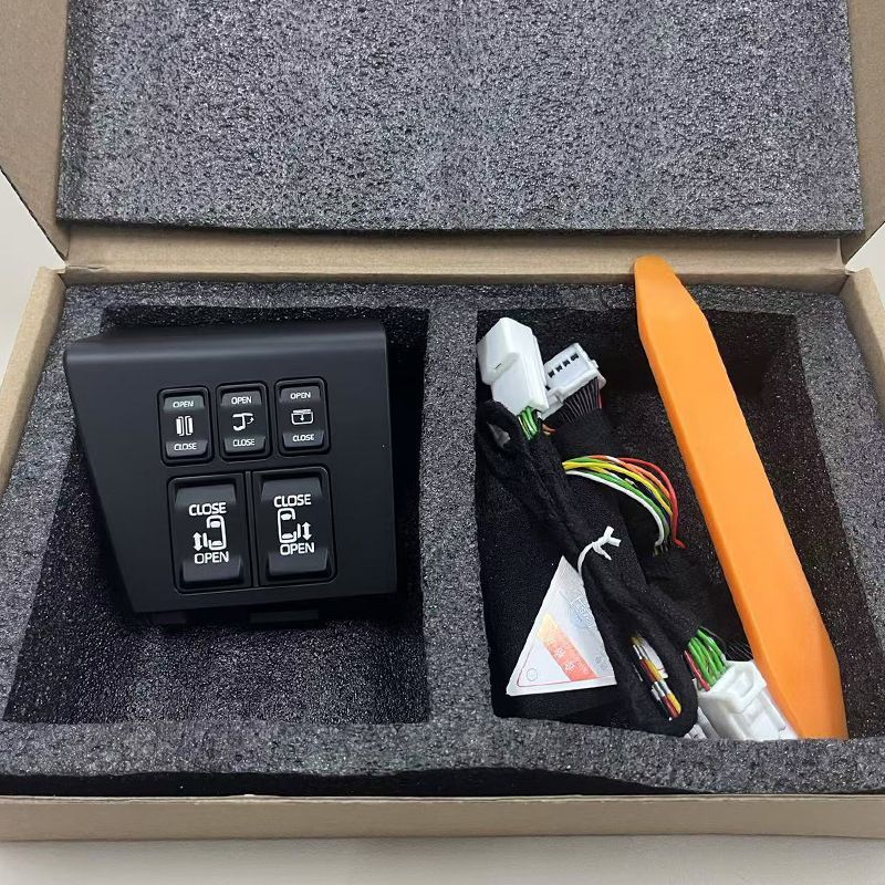 24年式アルファード40系低配用中ドア開閉スイッチ改装セット
