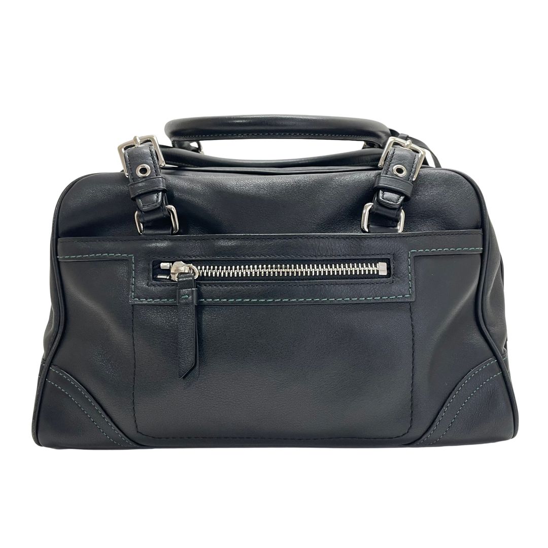coach ハンドバッグ 黒 ブラック J050-8A69 レザー 袋付き
