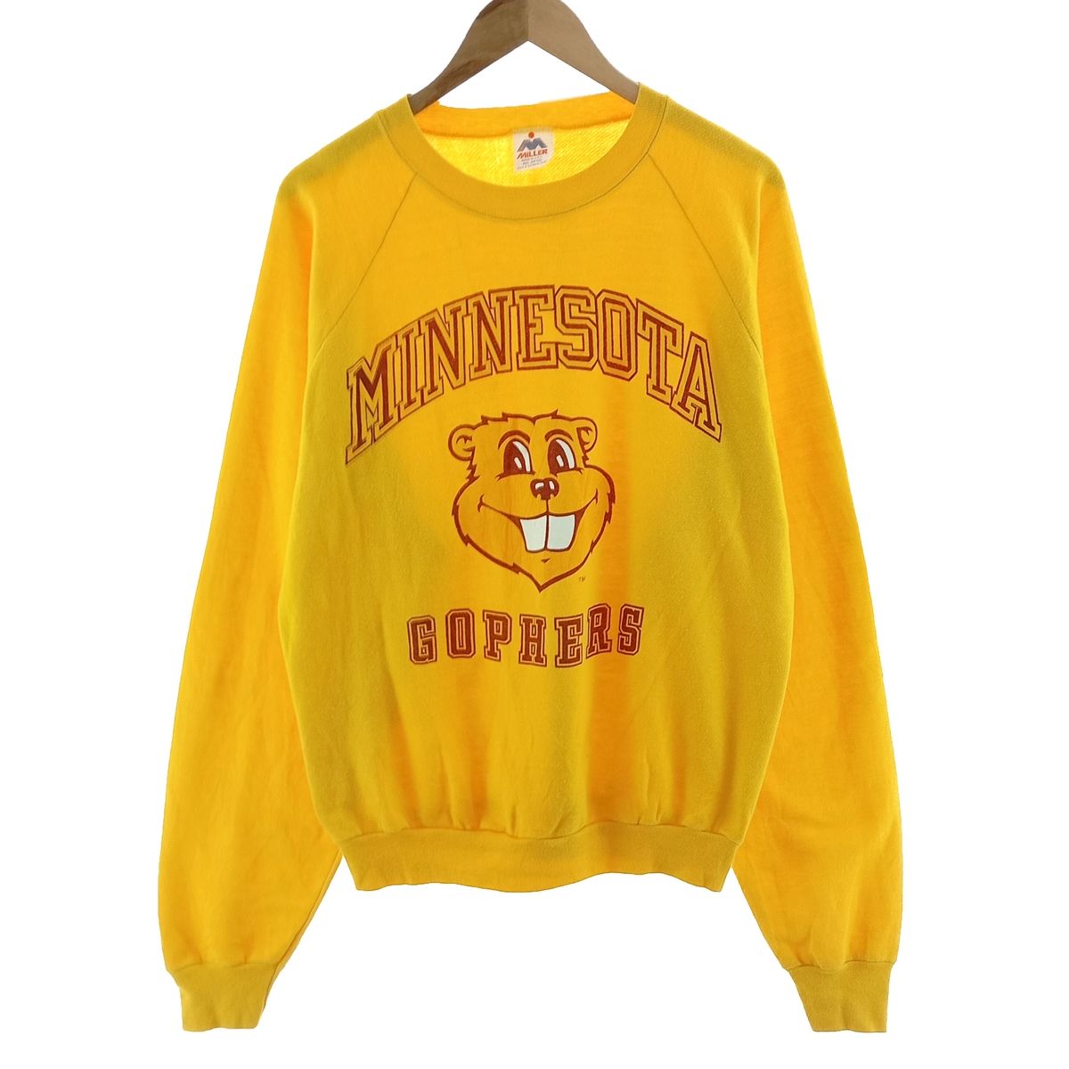 古着 ~90年代 MILLER MINNESOTA ミネソタ大学 カレッジスウェット 