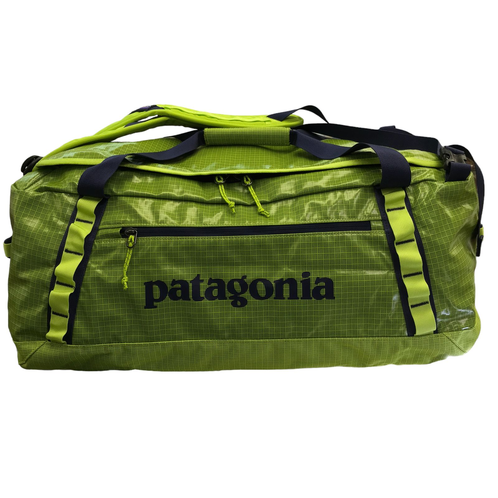 Patagonia ボストンバッグ 黄緑（ブラックホール ダッフルの通販