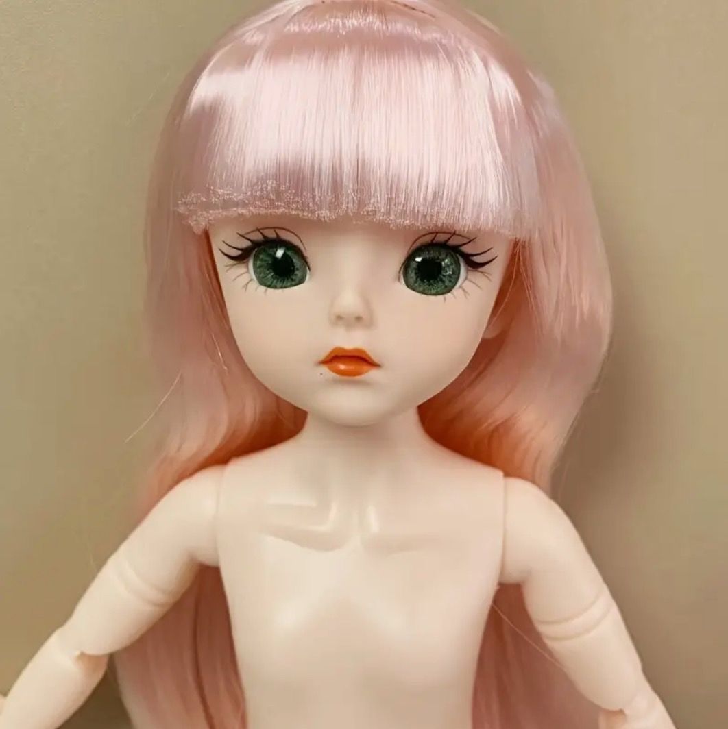 着せ替え人形 30cm 女の子 バービー人形サイズ ボディ 1/6 全身 ピンク
