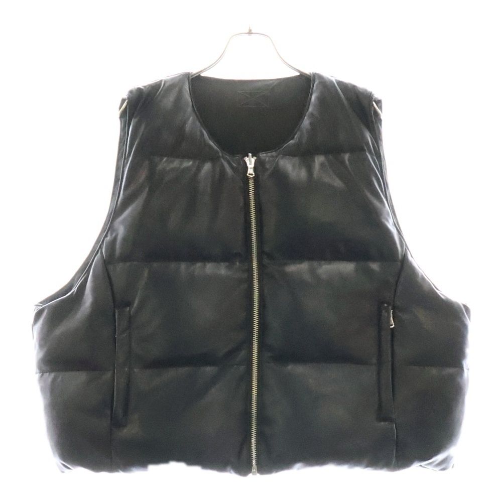 MLVINCE (メルヴィンス) LIMONTA REVERSIBLE DOWN VEST BLACK