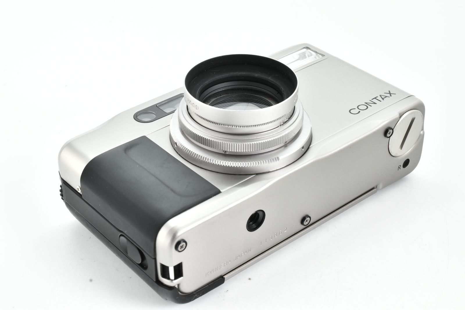 美品】Contax TVS II TVSII 35mm Film Camera w/ Hood, Filter
