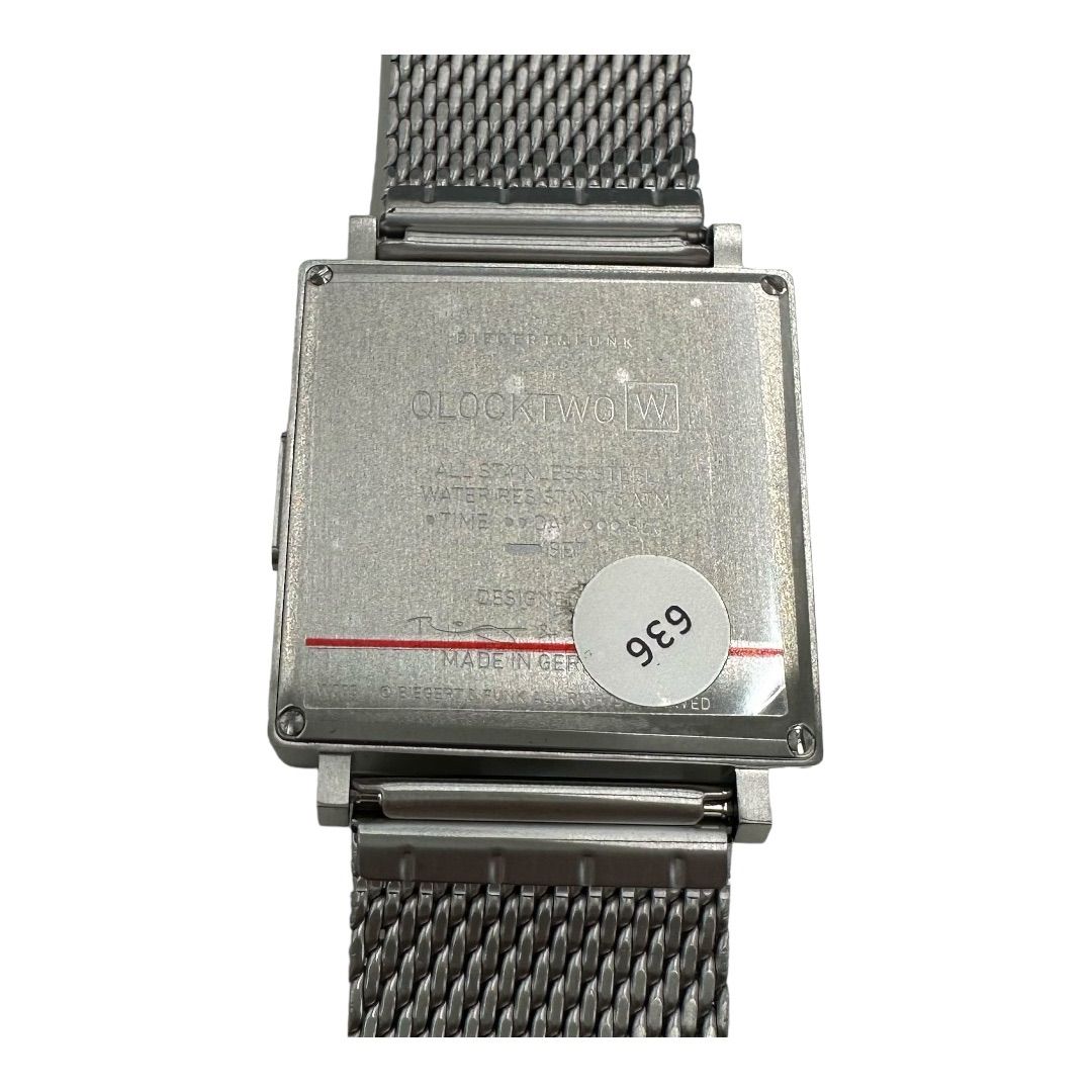 QLOCKTWO WATCH クロックツー ウォッチ QLOCKTWO WATCH クロックツー ウォッチ - メルカリ