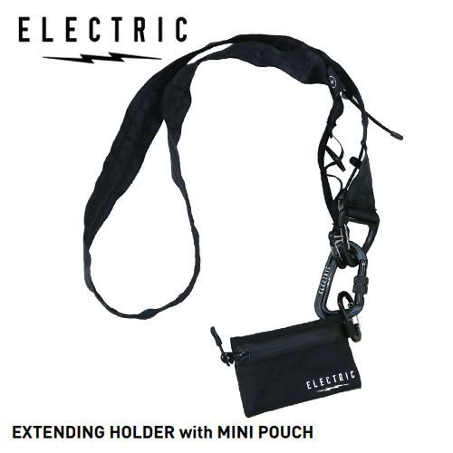 ELECTRIC EXTENDING HOLDER with MINI POUCH エクステンディングホルダー ミニポーチ エレクトリック エクステンションループ カラビナショルダー UNDERVOLT